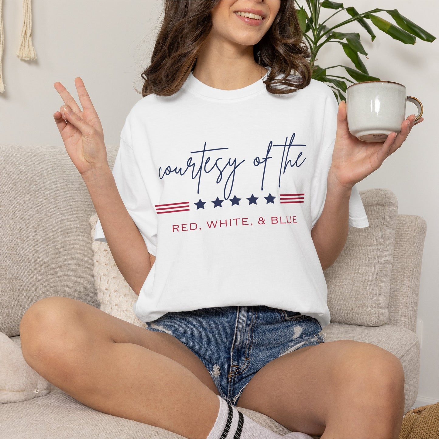 Courtesy of the Red, White & Blue Tee
