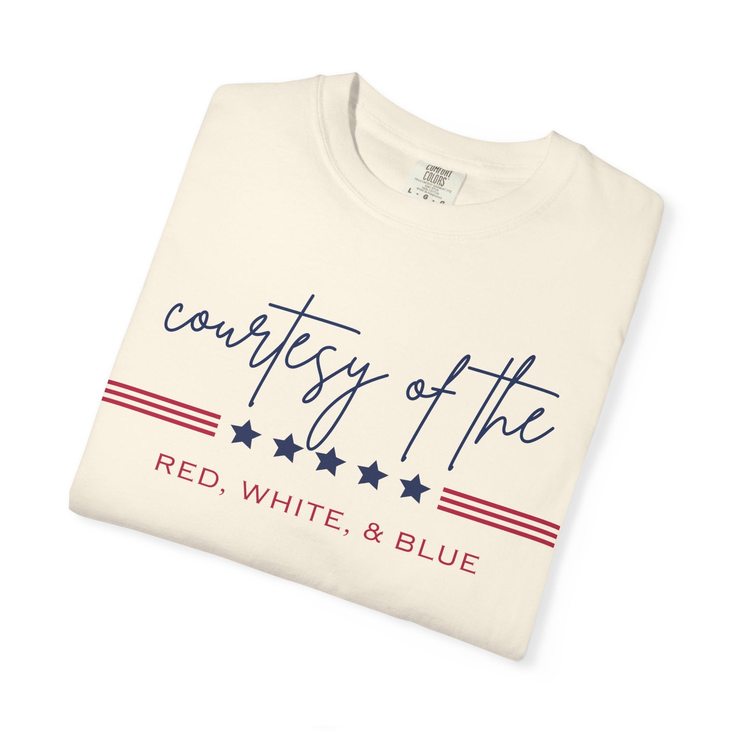 Courtesy of the Red, White & Blue Tee