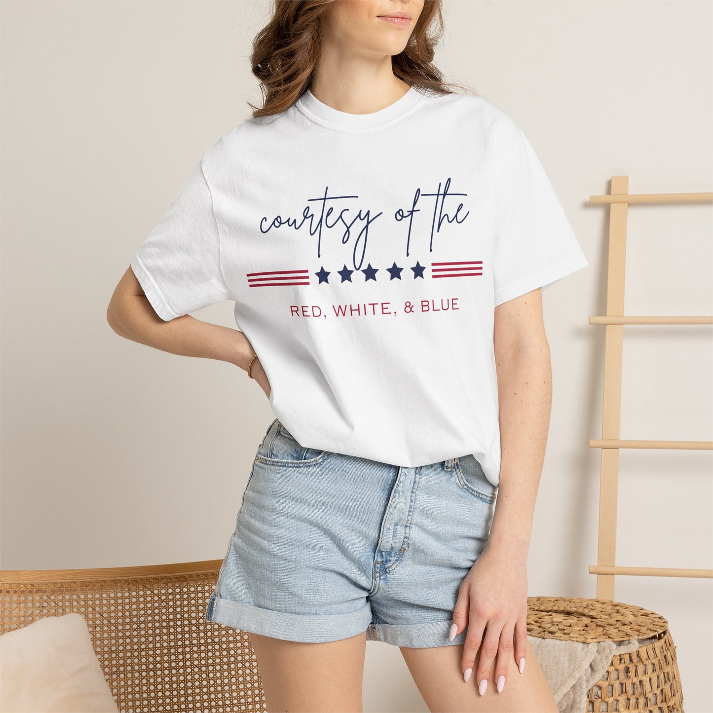 Courtesy of the Red, White & Blue Tee