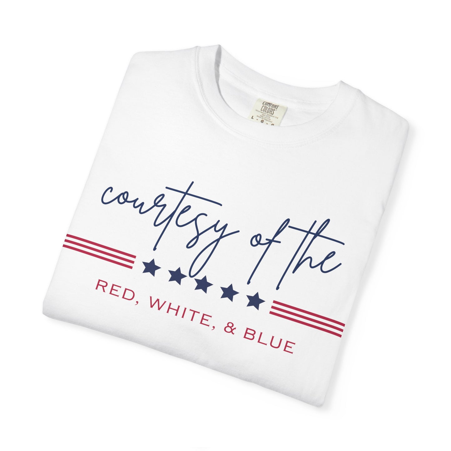 Courtesy of the Red, White & Blue Tee