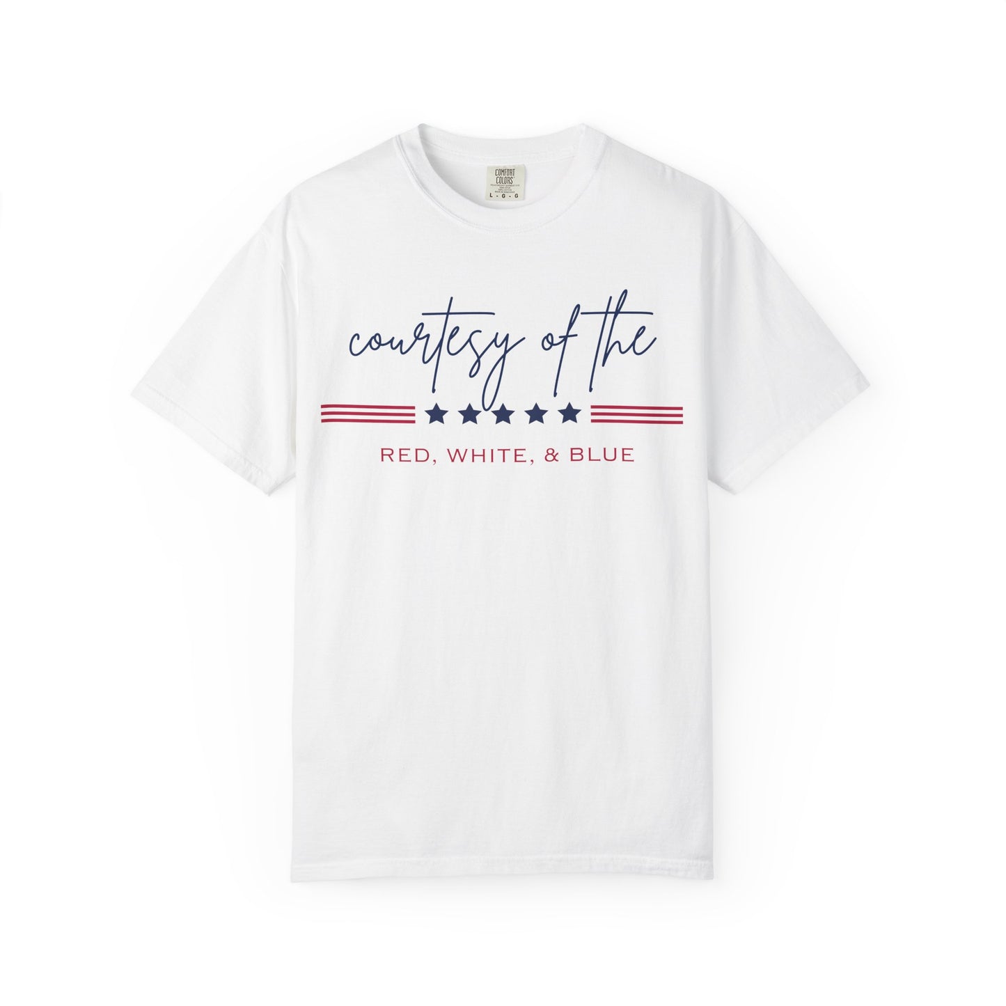 Courtesy of the Red, White & Blue Tee