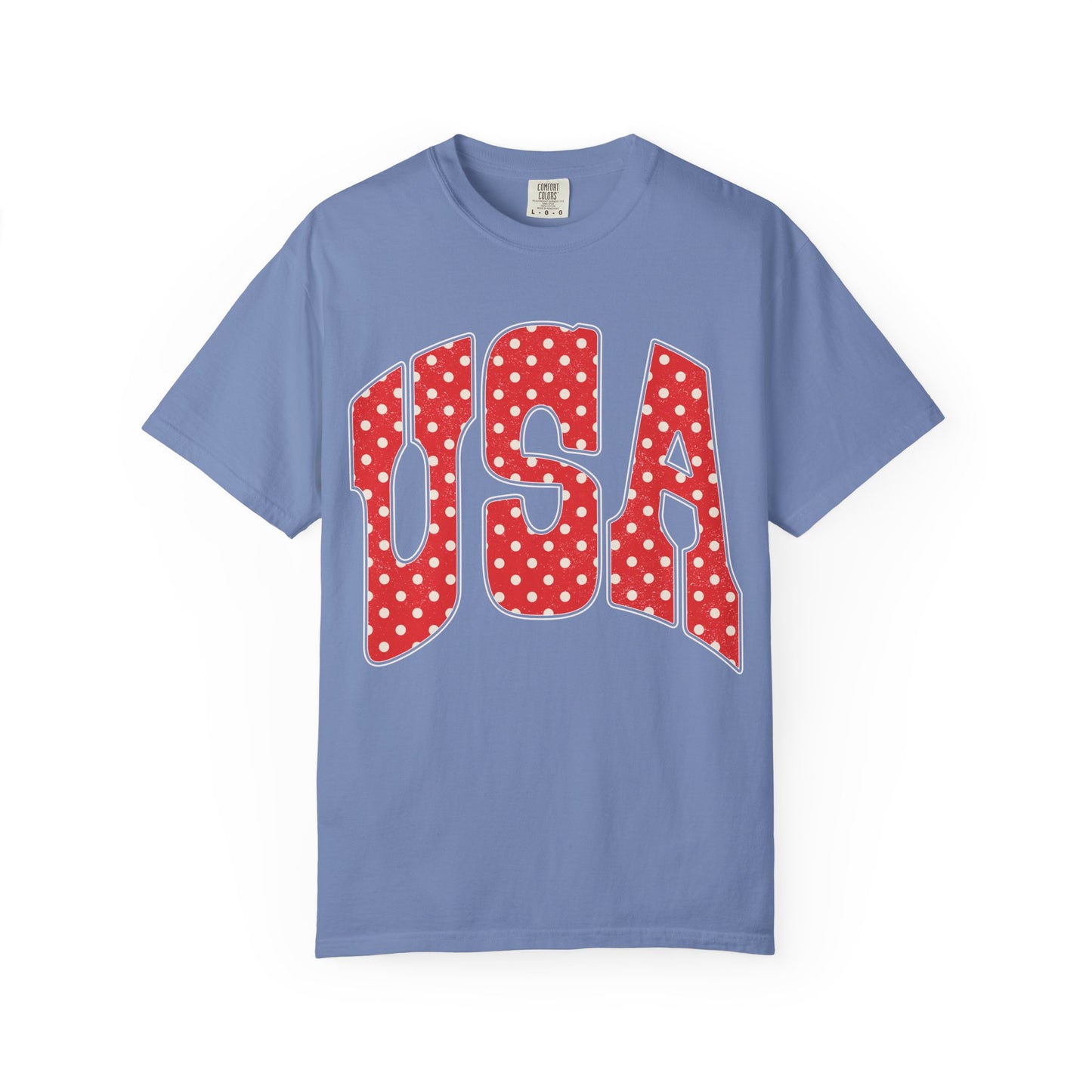 USA Polka Dot Patriotic Tee