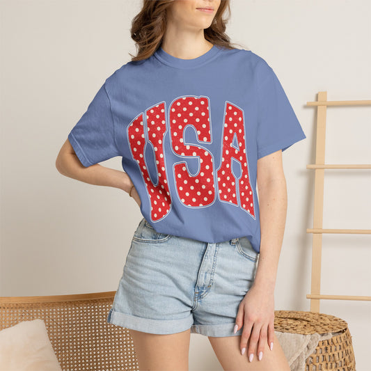 USA Polka Dot Patriotic Tee